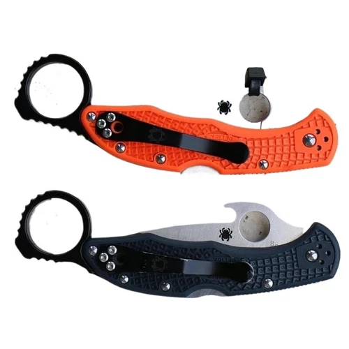 1 Stück Back Spacer Siegelring Upgrade für Spyderco Delica 4 Messer - Bild 3 von 19