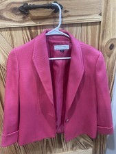 VINTAGE Women's Tahari Arthur S. Levine One Button Front Blazer Sz 6 NWT