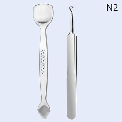 Stainless Steel Blackhead Scraper Manual Pore Cleaning Shovel Blackhead Shov _cn