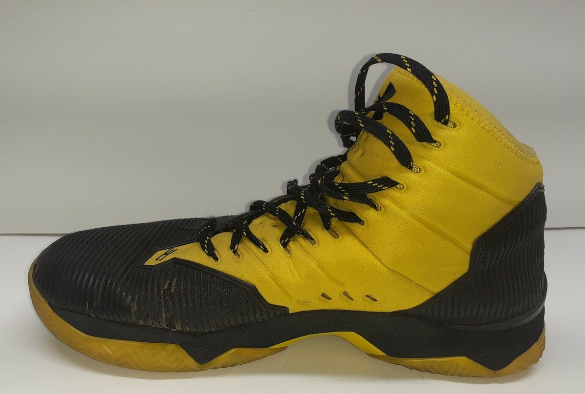 Under Armour Curry 2.5 Basketball Shoes 1274425-005 Blk/Taxi  display picture 1
