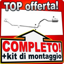 Scarico per RENAULT KANGOO PHASE II 1.5 dCi 8V dal 02.2008 LWB-Lungo Van / Bus