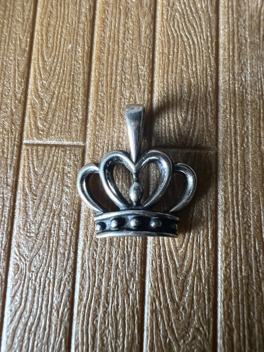 Retired James Avery 925 Sterling Silver Queen Of Hearts Crown
