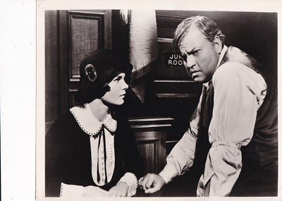 Original Pressefoto Orson Welles & Diane Varsi im Film Zwang 1959