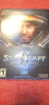 Starcraft 2 Wings Of Liberty PC complete unopened 
