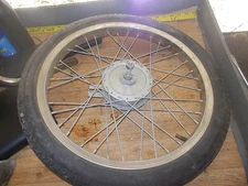 AMF ALL PRO MOPED front rim/axle/brake/tire I have more parts for this moped 