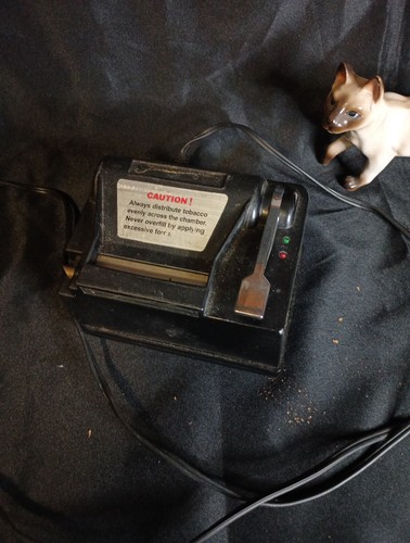 Powermatic 2 II Plus Electric Top-O-Matic Cigarette Rolling Machine Injector