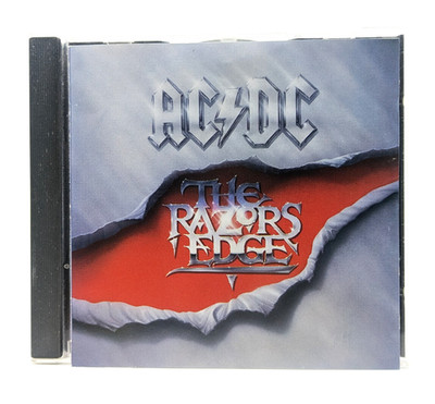 AC DC The Razor's Edge 1990 CD Heavy Metal Graded Ex or Better