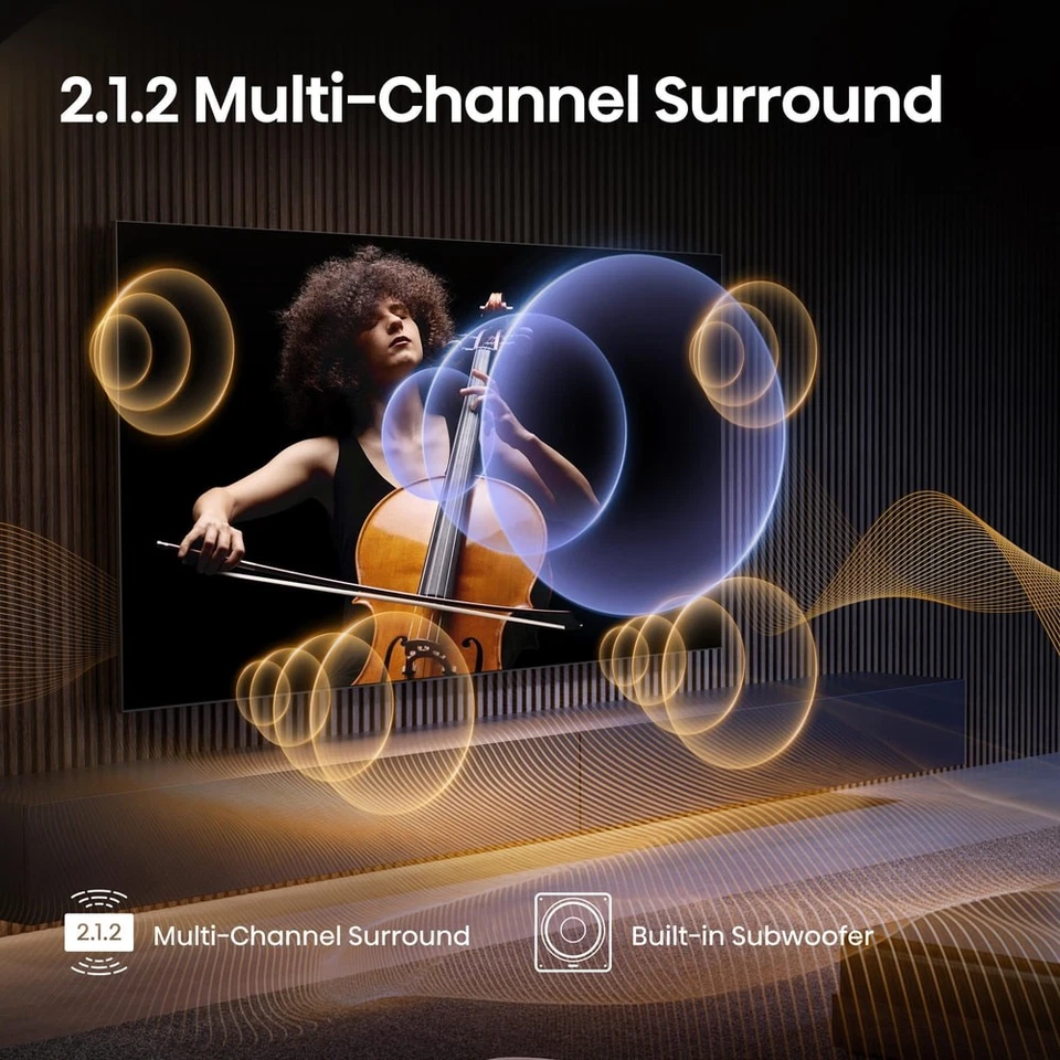 HISENSE Fernseher 65U7Q PRO 65 Zoll 4K Ultra HD ULED Mini LED TV #2552963 - Bild 4 von 4