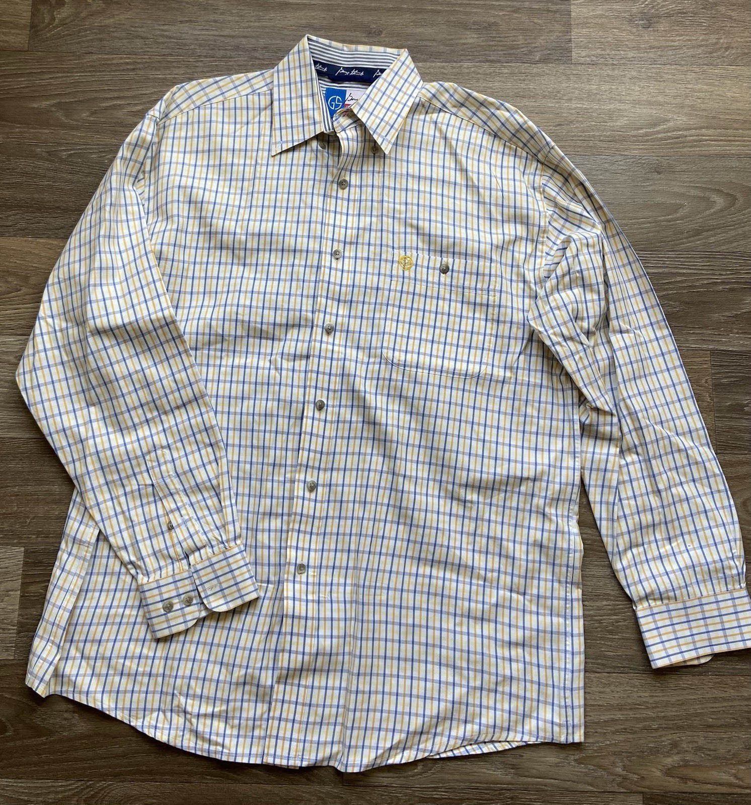 Wrangler George Strait Men's Long Sleeve Button-Up Shirt Size L