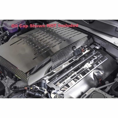 Stainless Steel Fuel Rail Covers for 2015-2019 Dodge Challenger Hellcat