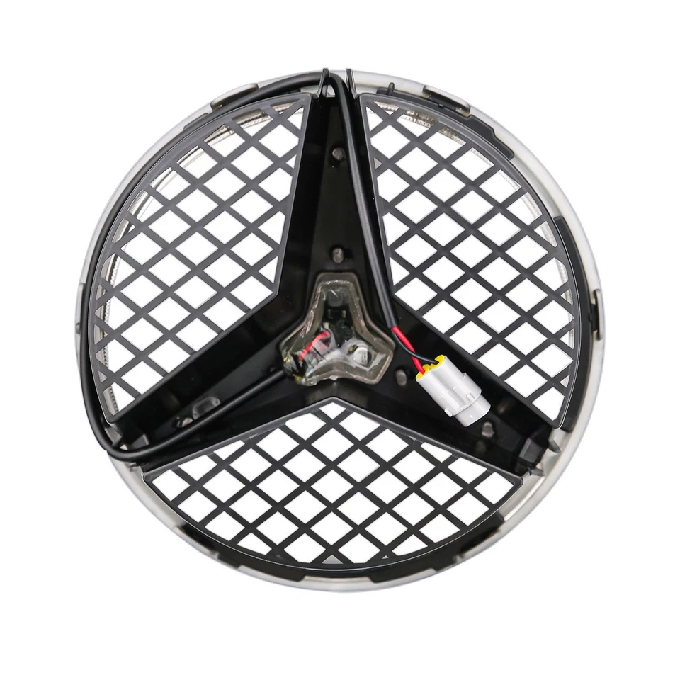Illuminated Grille Star Emblem Fit For Mercedes Benz C200 GLK300 GLK350 2006-12 Foto 3 de 4
