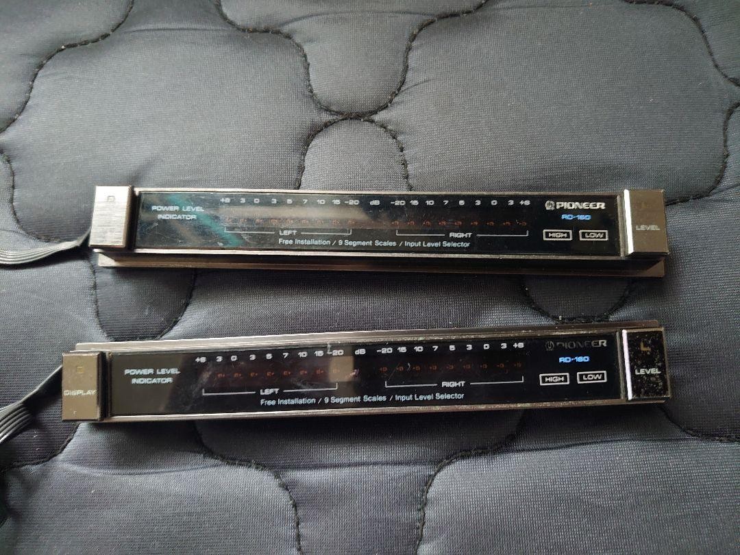 パイオニア　インジケータRD-160 希少・レア PIONEER パイオニア RD-160 パワーレベル