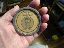 CHARLES LINDBERGH Advertising Paperweight 