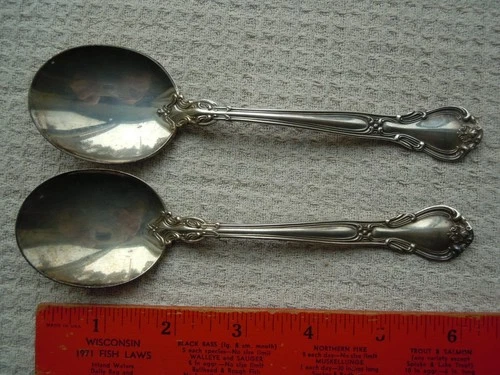 Chantilly By Gorham Sterling Silver  soup spoons 71 grams