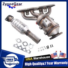 2x Front Rear Catalytic Converter For 2012-2017 Hyundai Accent 1.6l 16680