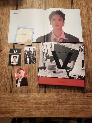 GHOST9 [ARCADE:V] 6th Mini Album TWILIGHT CD+Book+Lyrics+Fold Poster+3Card+Photo