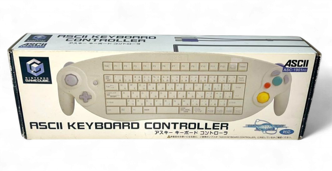 GD5105 GC アスキーキーボードコントローラ ASCII GameCube Keyboard Controller - White for sale online | eBay