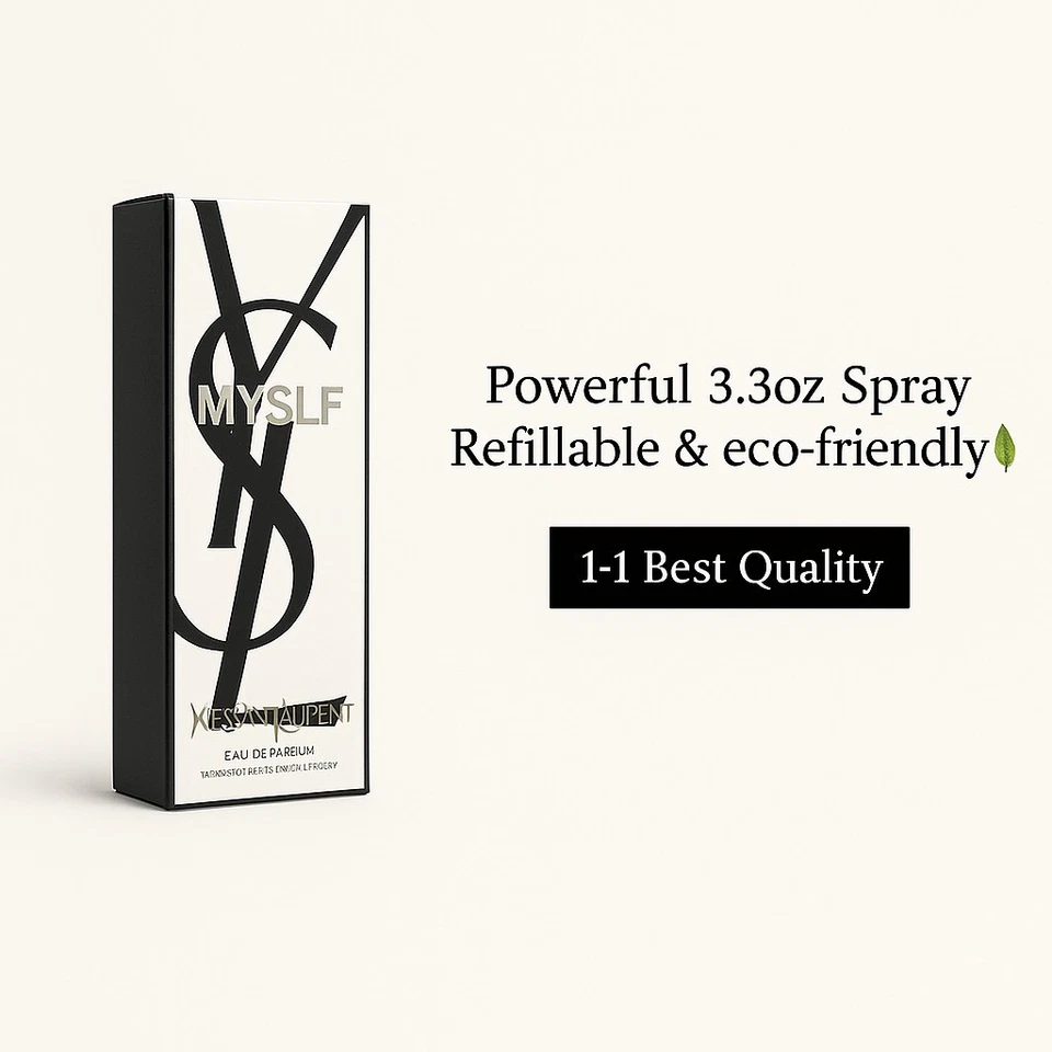 ¡NUEVO! Yves Saint Laurent YSL Myself le Parfum Hombres 3.3oz (100ml) Envío Gratis EE. UU. Foto 2 de 4