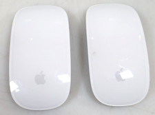 Lot 2x Apple A1657 White Magic Mouse 2