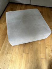 footstool, new seat living room, camel color, 95x95cm, brandnew , nubuck pouffe 