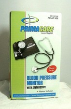 Primacare Manual Blood Pressure Monitor with Stethoscope