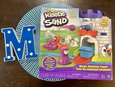 Kinetic Sand Magic Molding Tower Kingdom Castle Playset - 3 Colors