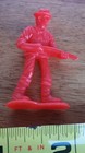 Vintage Plastic Red Firemen / Fire Fighters Figure Lot of 46 Cake Top  — photo 10