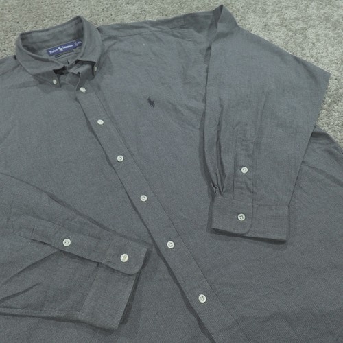 Polo Ralph Lauren Hemd Herren XXL Button Down Langarm Small Pony Flanell
