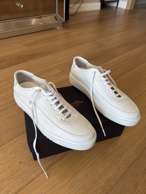 Gently used Good Man Brand Los Angeles White Mens Italian Sneakers Size 15