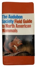Audubon Society Field Guide North American Mammals 1980s Vinyl Cover Vintage