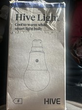 Hive Light Bulb B22 Bayonet Dimmable, Warm White, Smart LED