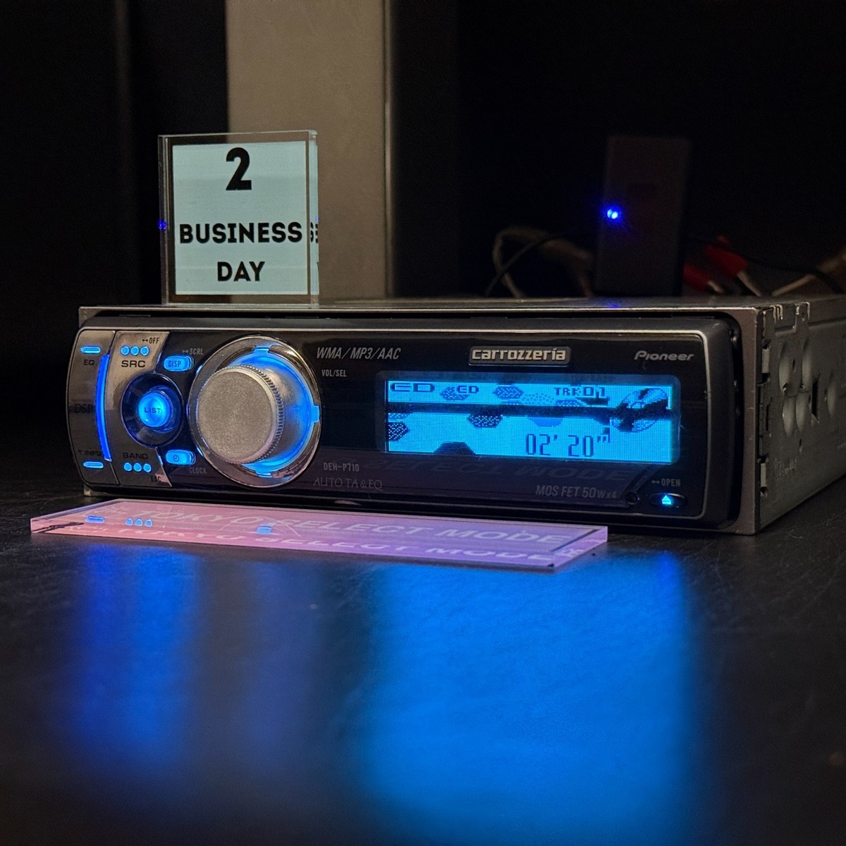 Pioneer Carrozzeria DEH-P710 Car Audio Added Bluetooth 1DIN JDM