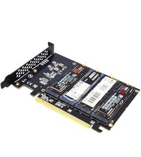 M.2 NVMe SSD to PCIe 4.0 3.0 Adapter Card for 2230 2242 2260 2280 Drives