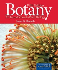 BOTANY: AN INTRODUCTION TO PLANT BIOLOGY By James D. Mauseth - Hardcover *VG+*