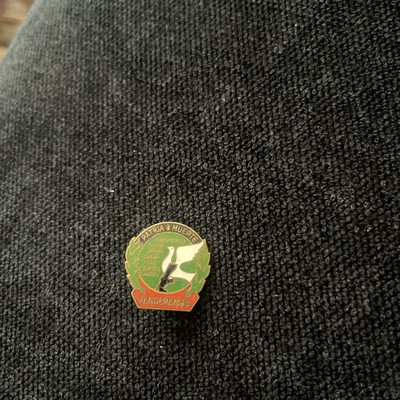 Pin Badge Republic Cuba Fidel Castro Cuban Leader Patria O Muerte! Venceremos!