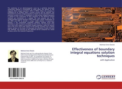 Mehmet Emin Öztürk | Effectiveness of boundary integral equations solution...