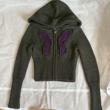 heaven by marc jacobs zip up knit hoodie JAPAN