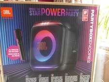 JBL PartyBox Encore 2 Black – 100W Portable Bluetooth Speaker w/ Lightshow
