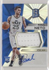 2015-16 Panini Spectra Rookie Jersey Auto Prizms Raul Neto #125 Auto 0s3