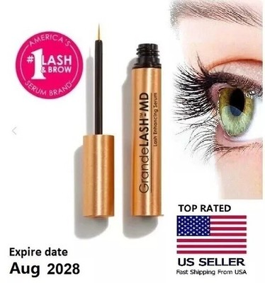 Grande LASH-MD Lash Eyelash EyeBrow Lash Cosmetics Enhancing Serum 6m AD1298 4ml