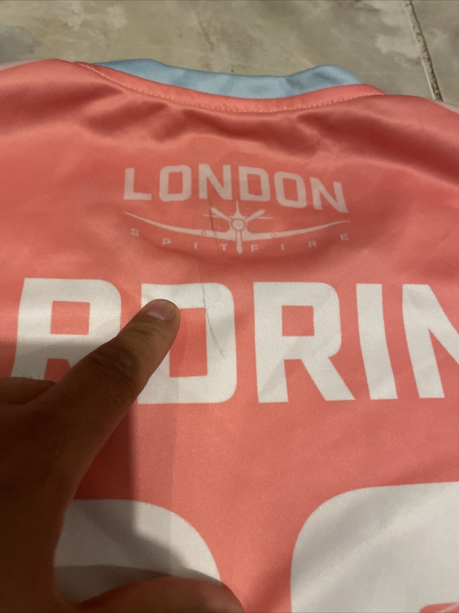 RARE Overwatch London Spitfire Kim Ji-Hyeok “BIRDRING” ESPORTS Jersey SZ S View 2