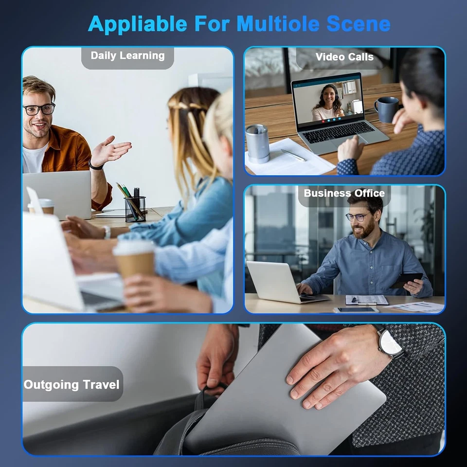 11,6 Pollici Laptop - Celeron N4020 6 GB Di RAM 128 GB Di SSD, PC Portatile Touc - Immagine 4 di 4