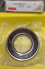 NSK 6006DDU Radial Ball Bearing 30 mm ID, 55 mm OD, 13 mm Width, Double Sealed