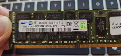 Samsung M393B1K70DH0-YH9 8GB DDR3-1333 PC3L-10600R ECC RDIMM Server RAM