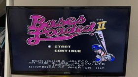 Bases Loaded 2 Second Season Nintendo NES Game Baseball Authentic Tested