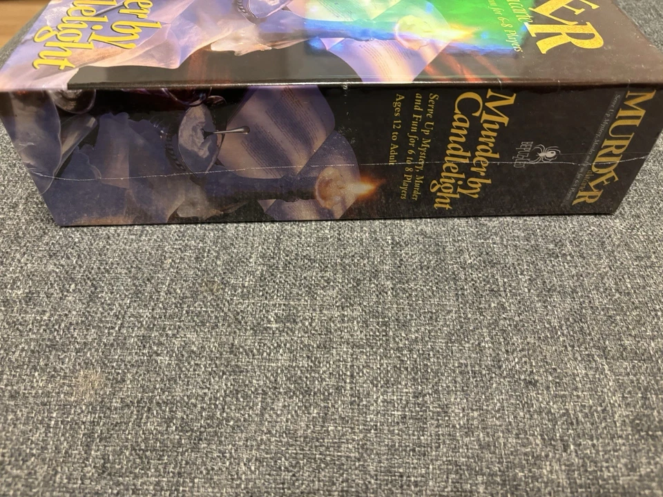 Murder A La Carte Game Murder by Candlelight 6-8 Players Party Mystery 1998 - Image 4 of 4