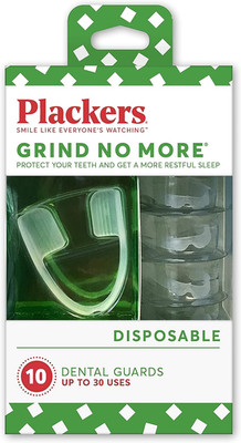 Plackers Grind No More Night Guard, Nighttime Protection for Teeth, Sleep Well,