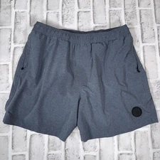 Chubbies Shorts Mens Large Blue Stretch 5.5 Inch Inseam Athletic Casual Weekend