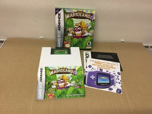 Used Game Boy Advance Cartridge - Warioland 4 - w/ Box & Manual CIB