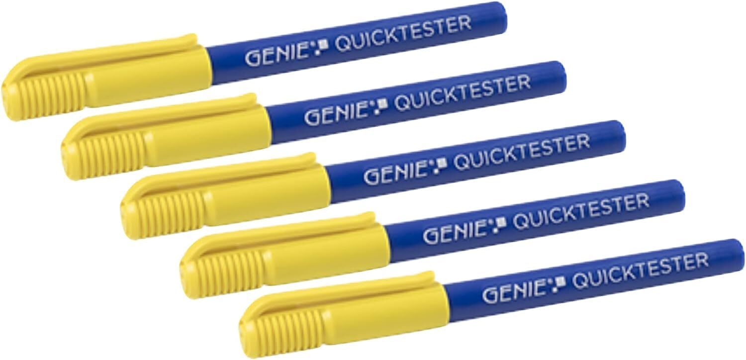 GENIE Banknote Quicktester Pack of 5 Small